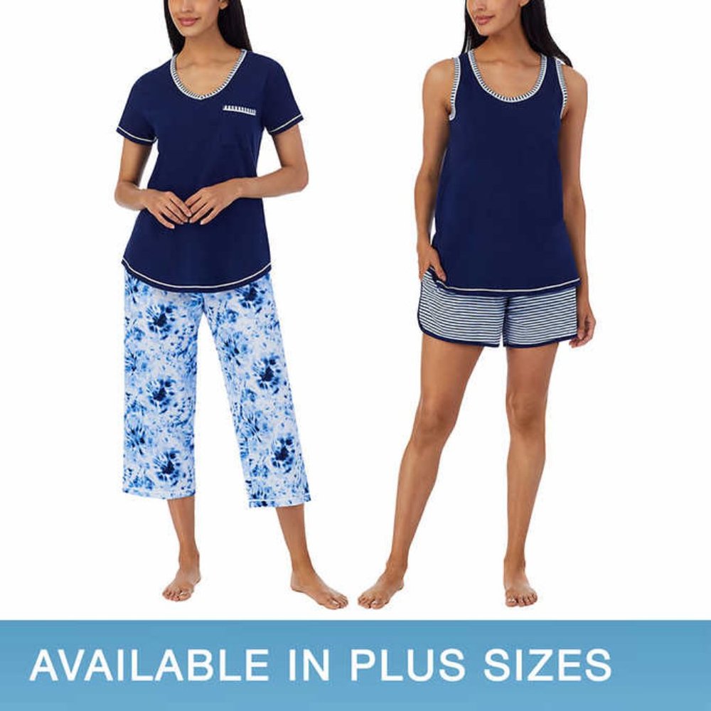 Carole Hochman cotton 4-piece Pajama Set, NWT